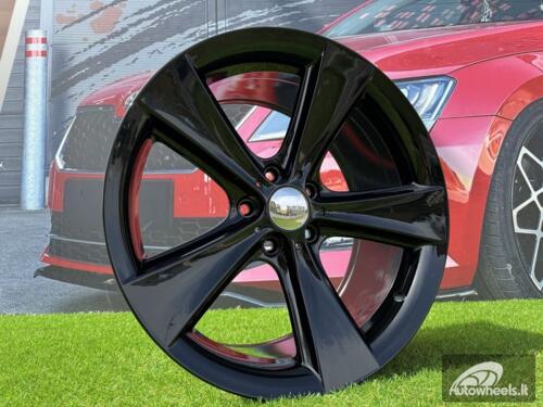 Ratlankis R18x8.5  5X120  ET  20  74.1  BK086  Black (BL)  For BMW  (Z7+P)  (Rear+Front)