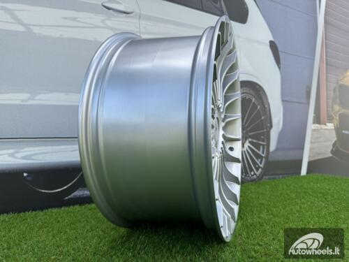 Ratlankis R18x9.5  5X120  ET  38  72.6  BK273  Silver (SI)  For BMW  (P)  (ALPINA Style Rear+Front)