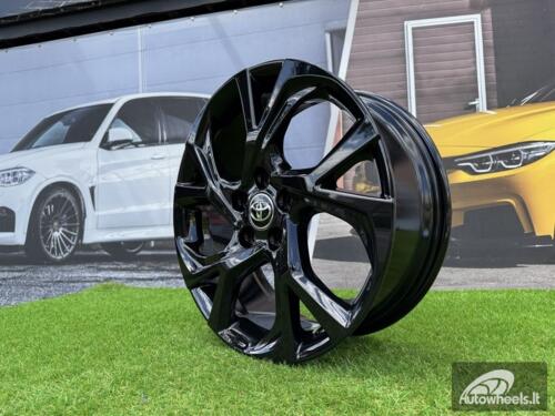 Ratlankis R18x7  5X114.3  ET  50  60.1  FE132  (BK5962)  Black (BL)  For TOYOT  (P)