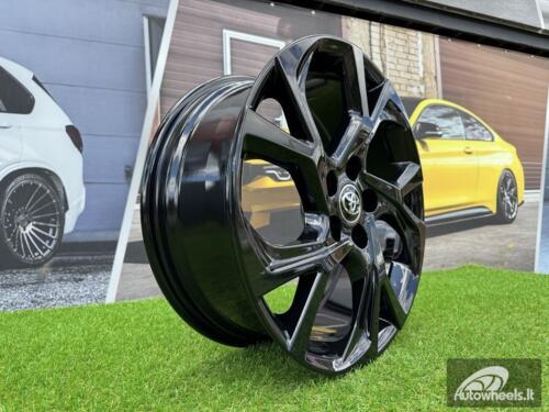 Ratlankis R18x7  5X114.3  ET  50  60.1  FE132  (BK5962)  Black (BL)  For TOYOT  (P)