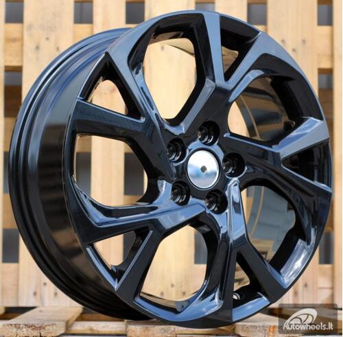 Ratlankis R18x7  5X114.3  ET  50  60.1  FE132  (BK5962)  Black (BL)  For TOYOT  (P)