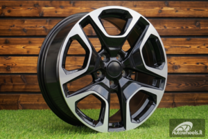 Ratlankis R18x8  5X114.3  ET  35  60.1  B1092  Black Polished (MB)  For TOYOT  (P)