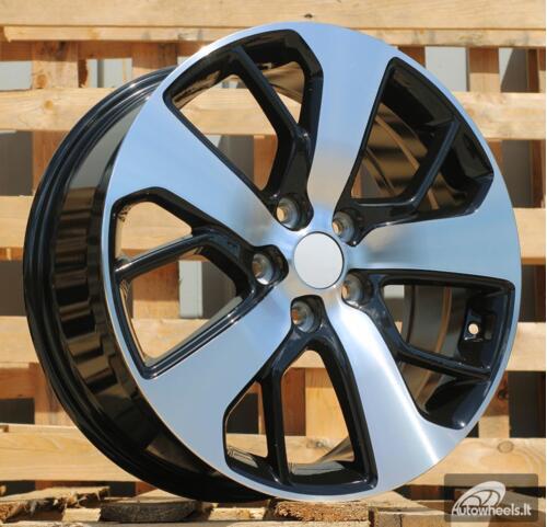 Ratlankis R18x7.5  5X114.3  ET  52.5  67.1  I5390  Black Polished (MB)  For KIA  (P1)