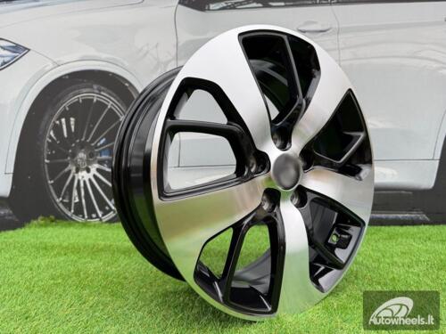 Ratlankis R18x7.5  5X114.3  ET  52.5  67.1  I5390  Black Polished (MB)  For KIA  (P1)