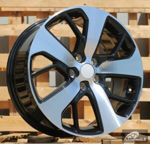Ratlankis R18x7.5  5X114.3  ET  52.5  67.1  I5390  Black Polished (MB)  For KIA  (P1)