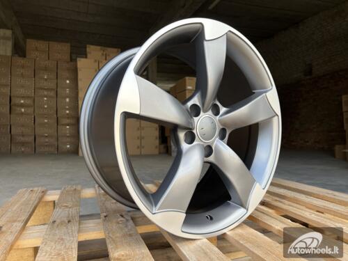 Ratlankis R19x8.5  5X112  ET  30  66.5  BK217  (BY939)  Grey Polished Half Matt (MGHM)  For AUD  (Z2)