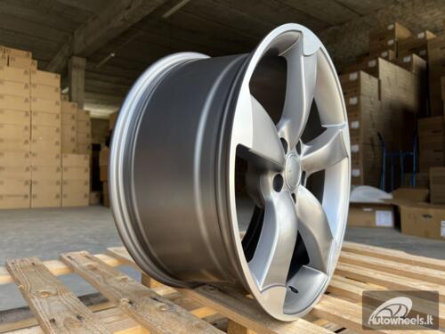 Ratlankis R19x8.5  5X112  ET  30  66.5  BK217  (BY939)  Grey Polished Half Matt (MGHM)  For AUD  (Z2)