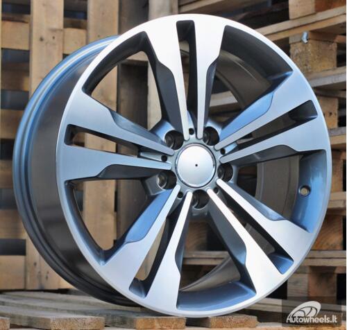 Ratlankis R17x7.5  5X112  ET  44  66.6  BK754  (FR936/QC1106)  Grey Polished (MG)  For MER  (P1+K7)