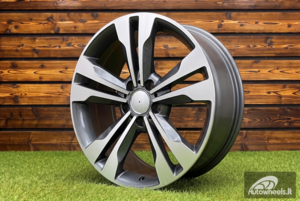 Ratlankis R17x7.5  5X112  ET  44  66.6  BK754  (FR936/QC1106)  Grey Polished (MG)  For MER  (P1+K7)