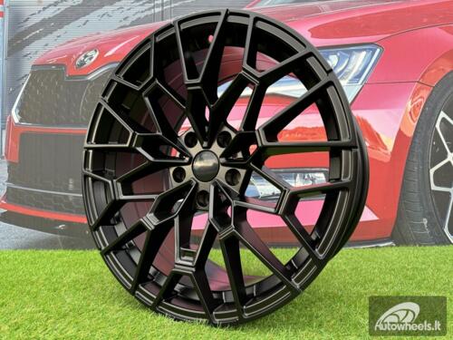 Ratlankis R19x8  5X112  ET  30  66.6  I0384  (BYD1883)  Black Half Matt (BLHM)  For BMW  (Z2+Z1)  (Rear+Front)