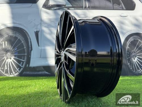 Ratlankis R17x7  5X114.3  ET  35  66.1  FE224  (QC1550)  Black Polished (MB)  For NISS  (Z5)  (JUKE New Model)
