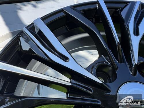 Ratlankis R17x7  5X114.3  ET  47  66.1  FE224  (QC1550)  Black Polished (MB)  For NISS  (P1)  (NEW Model)