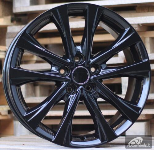 Ratlankis R18x7.5  5X114.3  ET  45  60.1  B1255  Black (BL)  For TOYOT  (Z1+Z3)