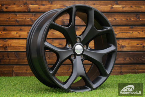 Ratlankis R20x8  5X115  ET  24  71.5  B1319  Black Half Matt (BLHM)  For DODGE  (Z1)