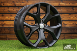 Ratlankis R20x8  5X115  ET  24  71.5  B1319  Black Half Matt (BLHM)  For DODGE  (Z1)