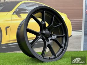 Ratlankis R20x9  5X115  ET  15  71.6  B1742  Black Half Matt (BLHM)  For RACIN  (Z1)  (DODGE)