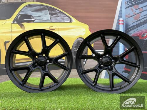 Ratlankis R20x9  5X115  ET  15  71.6  B1742  Black Half Matt (BLHM)  For RACIN  (Z1)  (DODGE (Front+Rear))