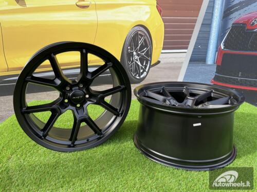 Ratlankis R20x9  5X115  ET  15  71.6  B1742  Black Half Matt (BLHM)  For RACIN  (Z1)  (DODGE (Front+Rear))