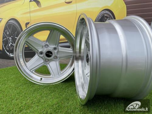 Ratlankis R16x8  5X112  ET  11  66.6  B1794  Silver+Polished Lip (SP)  For MER  (Z1)  (Rear+Front)