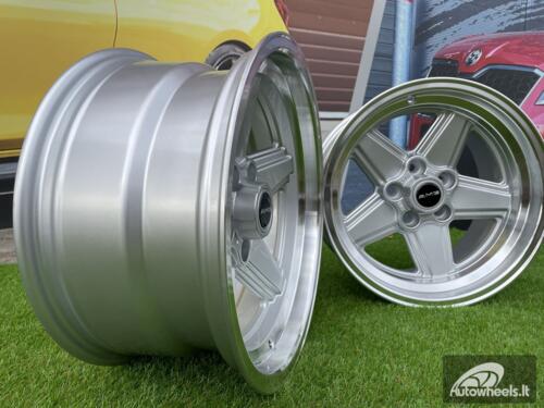 Ratlankis R16x8  5X112  ET  11  66.6  B1794  Silver+Polished Lip (SP)  For MER  (Z1+Z3)  (Rear+Front)