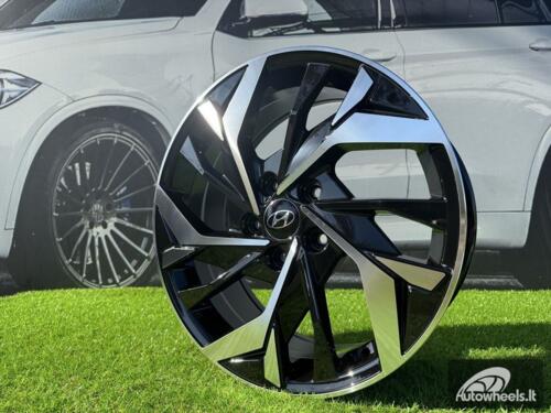Ratlankis R17x7  5X114.3  ET  43  67.1  B1953  Black Polished (MB)  For HYUND  (Z2+Z1)