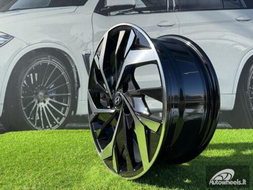 Ratlankis R17x7  5X114.3  ET  43  67.1  B1953  Black Polished (MB)  For HYUND  (Z2+Z1)