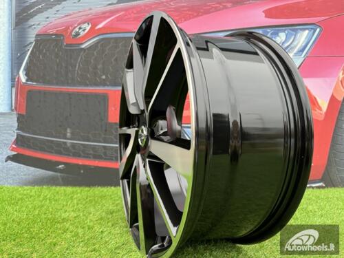Ratlankis R18x7.5  5X114.3  ET  40  66.1  BY131  Black Polished (MB)  For NISS  (Z3)