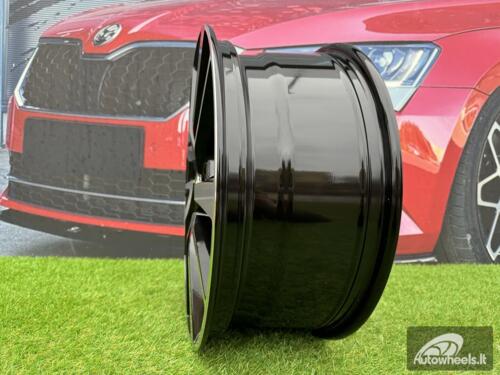 Ratlankis R18x7.5  5X114.3  ET  40  66.1  BY131  Black Polished (MB)  For NISS  (Z3)
