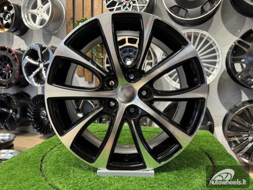 Ratlankis R17x7  5X114.3  ET  40  67.1  BY971  Black Polished (MB)  For RACIN  (Z1)