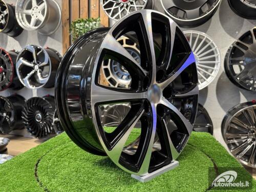 Ratlankis R17x7  5X114.3  ET  40  67.1  BY971  Black Polished (MB)  For RACIN  (Z1)