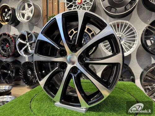 Ratlankis R17x7  5X114.3  ET  40  67.1  BY971  Black Polished (MB)  For RACIN  (Z1)