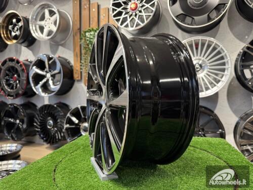 Ratlankis R17x7  5X114.3  ET  40  67.1  BY971  Black Polished (MB)  For RACIN  (Z1)