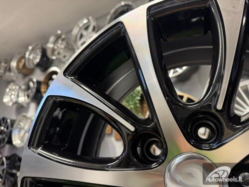 Ratlankis R17x7  5X114.3  ET  40  67.1  BY971  Black Polished (MB)  For RACIN  (Z1)