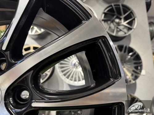 Ratlankis R17x7  5X114.3  ET  40  67.1  BY971  Black Polished (MB)  For RACIN  (Z1)