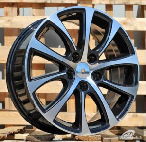 Ratlankis R17x7  5X114.3  ET  40  67.1  BY971  Black Polished (MB)  For RACIN  (Z1)