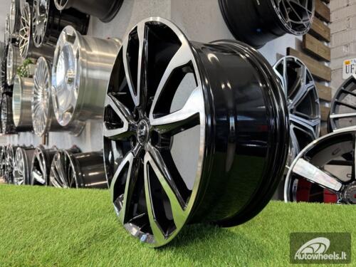 Ratlankis R18x7.5  5X114.3  ET  49.5  67.1  BY994  Black Polished (MB)  For RACIN  (Z1)