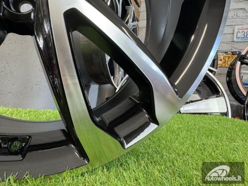 Ratlankis R18x7.5  5X114.3  ET  49.5  67.1  BY994  Black Polished (MB)  For RACIN  (Z1)
