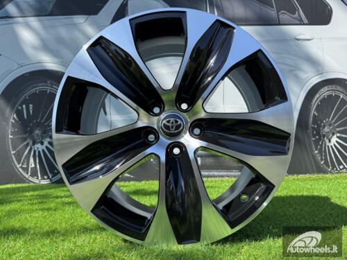 Ratlankis R18x8  5X114.3  ET  35  60.1  D2054  Black Polished (MB)  For TOYOT  (Z1)  (HIGHLANDER)
