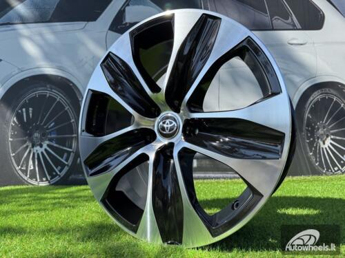 Ratlankis R18x8  5X114.3  ET  35  60.1  D2054  Black Polished (MB)  For TOYOT  (Z1)  (HIGHLANDER)