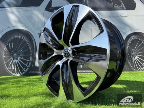 Ratlankis R18x8  5X114.3  ET  35  60.1  D2054  Black Polished (MB)  For TOYOT  (Z1)  (HIGHLANDER)