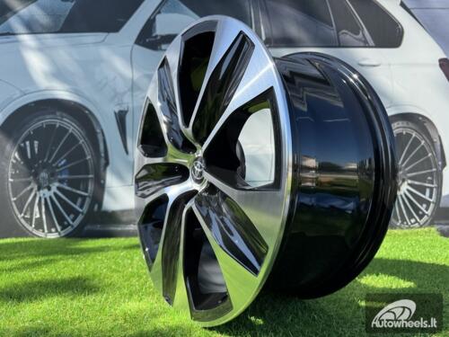 Ratlankis R18x8  5X114.3  ET  35  60.1  D2054  Black Polished (MB)  For TOYOT  (Z1)  (HIGHLANDER)