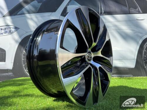 Ratlankis R18x8  5X114.3  ET  35  60.1  D2054  Black Polished (MB)  For TOYOT  (Z1)  (HIGHLANDER)