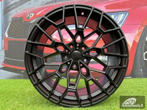 Ratlankis R20x9.5  5X112  ET  38  66.6  I0384  (BYD1883)  Black Half Matt (BLHM)  For BMW  (Z1)  (Rear+Front)