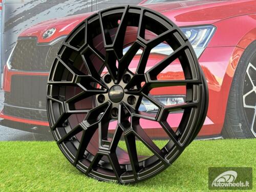 Ratlankis R20x9.5  5X112  ET  38  66.6  I0384  (BYD1883)  Black Half Matt (BLHM)  For BMW  (Z1)  (Rear+Front)