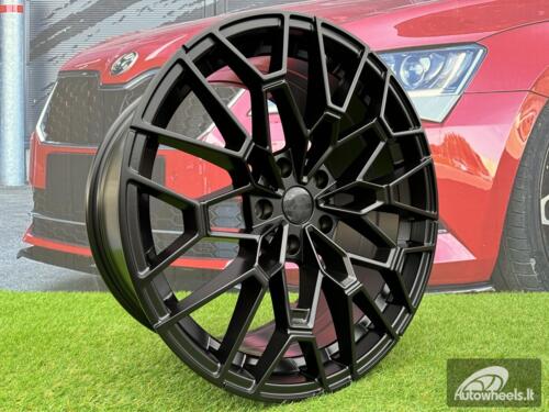 Ratlankis R20x9.5  5X112  ET  38  66.6  I0384  (BYD1883)  Black Half Matt (BLHM)  For BMW  (Z1)  (Rear+Front)