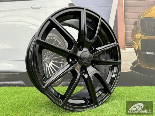 Ratlankis R18x8  5X127  ET  55  71.5  B1436  Black Half Matt (BLHM)  For 4X4  (Z1)