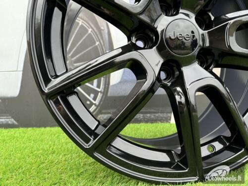 Ratlankis R18x8  5X127  ET  55  71.5  B1436  Black Half Matt (BLHM)  For 4X4  (Z1)
