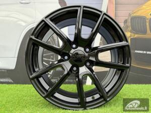 Ratlankis R18x8  5X127  ET  55  71.5  B1436  Black Half Matt (BLHM)  For 4X4  (Z1)  ((For Jeep))