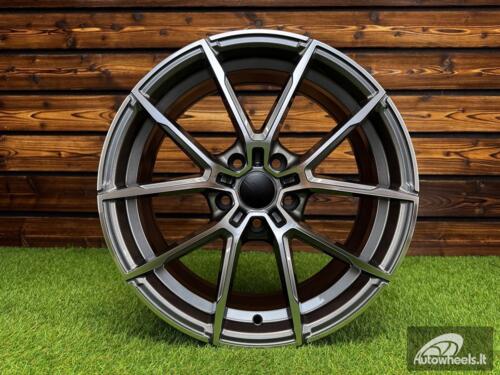 Ratlankis R17x7.5  5X112  ET  27  66.6  B5601  (D1740)  Grey Polished (MG)  For BMW  (Z1)  ()