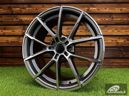 Ratlankis R17x7.5  5X112  ET  27  66.6  B5601  (D1740)  Grey Polished (MG)  For BMW  (Z1)  ()